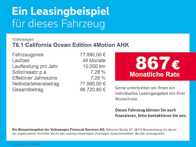 Volkswagen T6.1 California