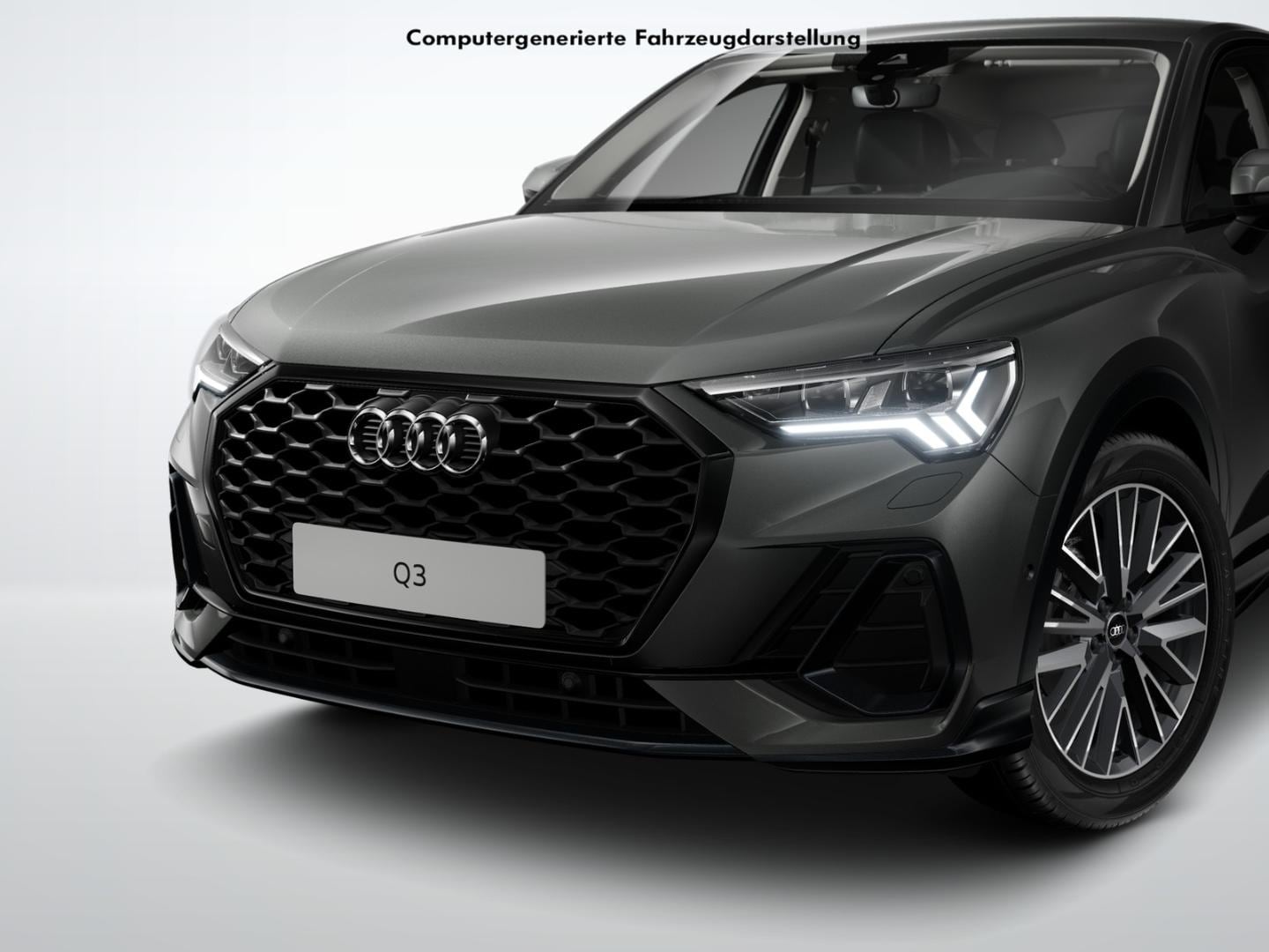 Bild über Audi Q3 Sportback TFSI 110 kW S tronic - für weitere Informationen kontaktieren Sie den Audi Partner