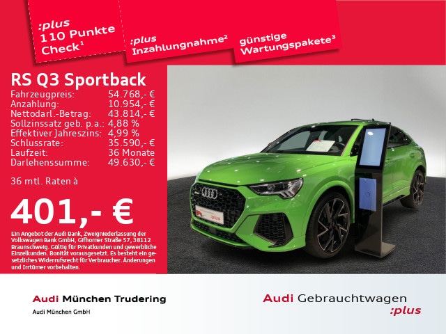 Image about Audi RS Q3 Sportback TFSI quattro S tronic