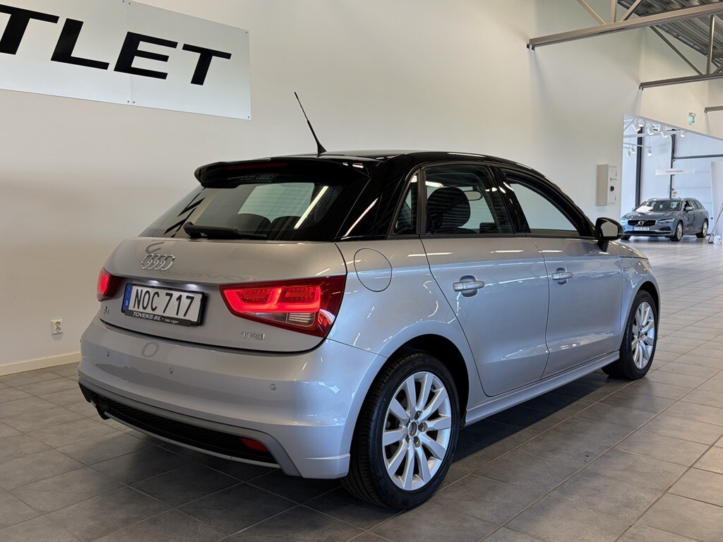 Bild som visar&nbsp;Audi A1 Sportback&nbsp;A1 1.2 TFSI 63(86) kW(hk) 5-växlad - för mer information kontakta din Audi Partner