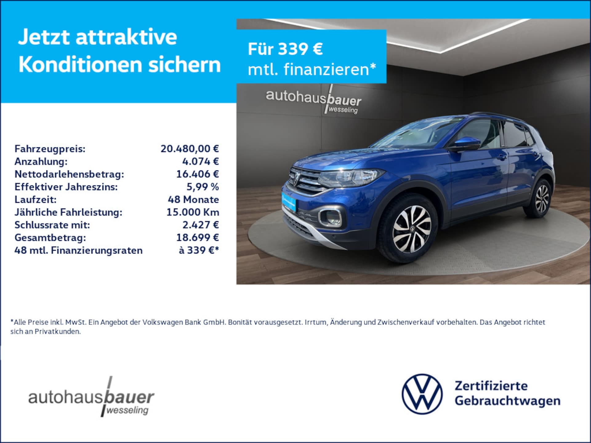 Volkswagen T-Cross ACTIVE