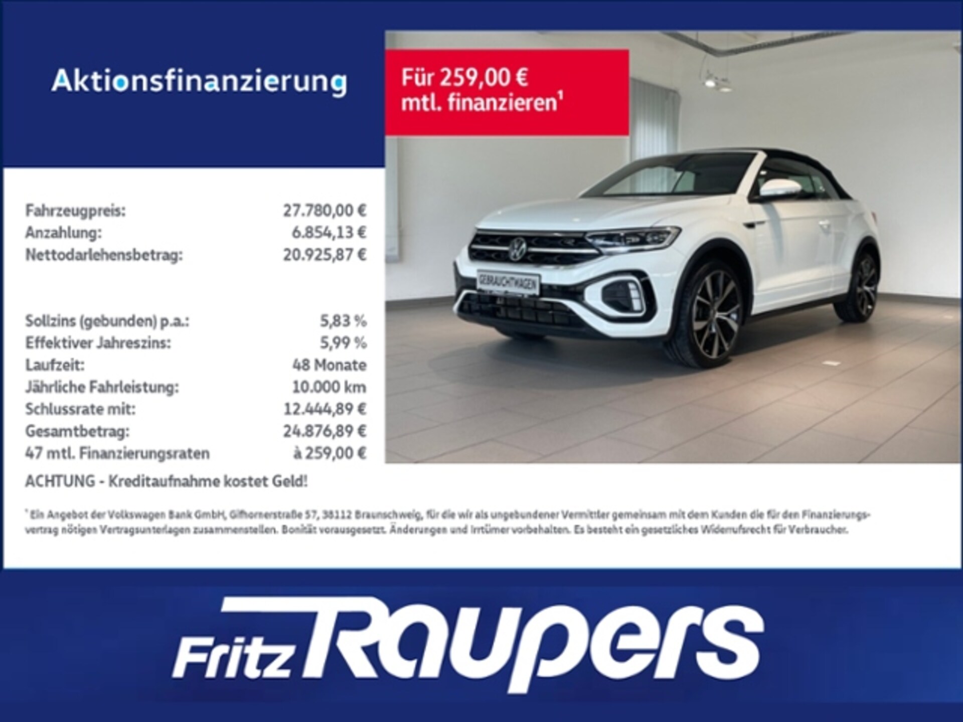 Volkswagen T-Roc Cabriolet 2022