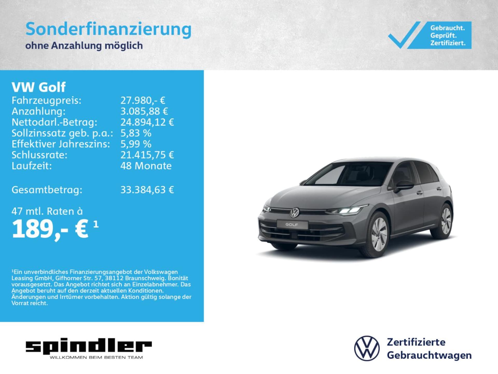 Volkswagen Golf ENERGY