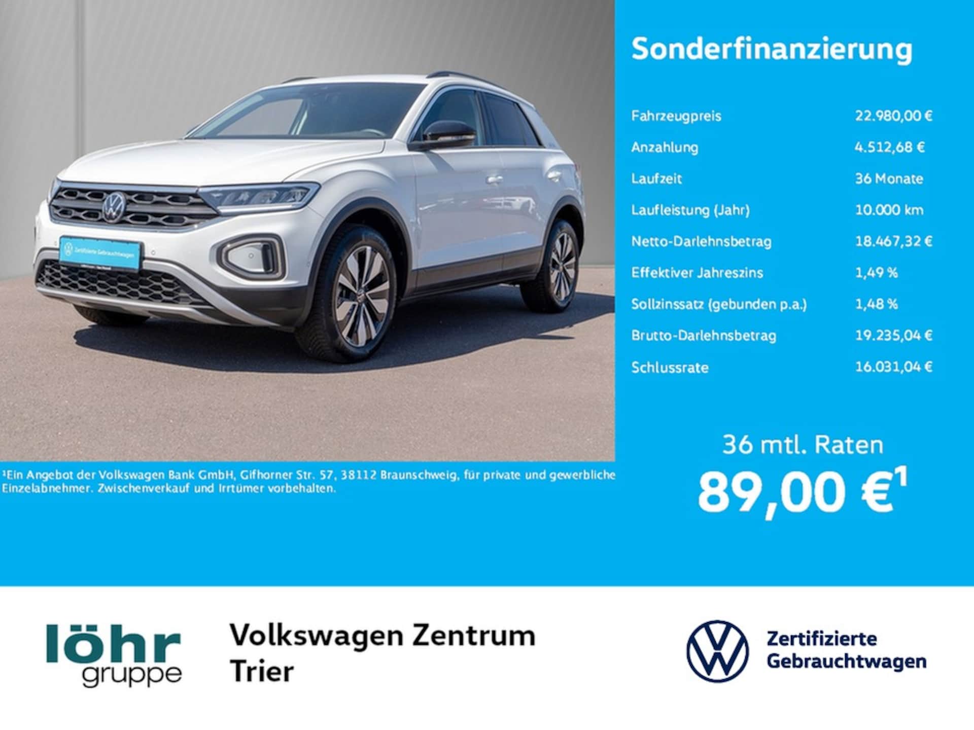 Volkswagen T-Roc Life