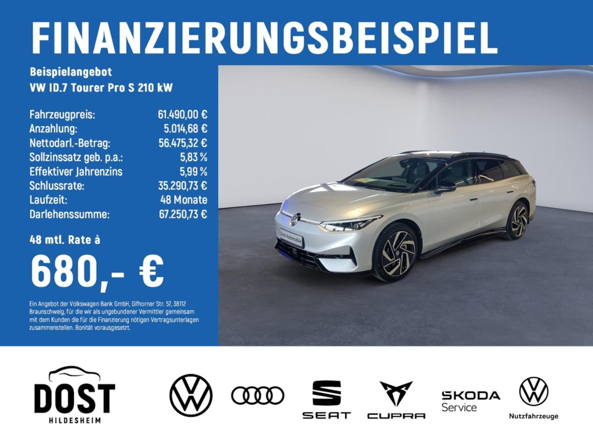 Volkswagen ID.7 Tourer Pro S