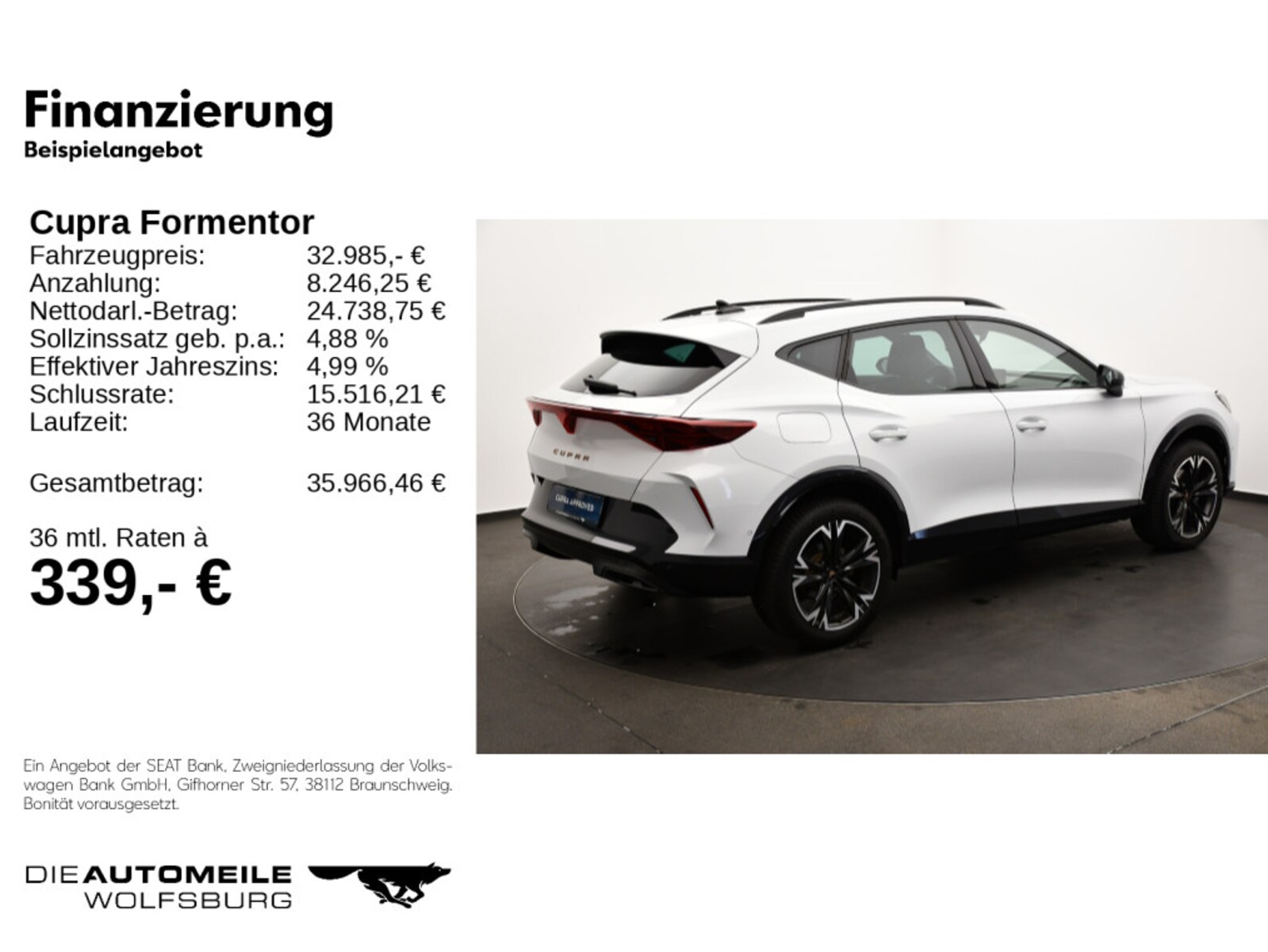 CUPRA Formentor – Bild 2