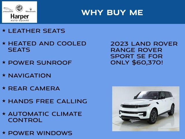 2023 Land Rover Range Rover Sport