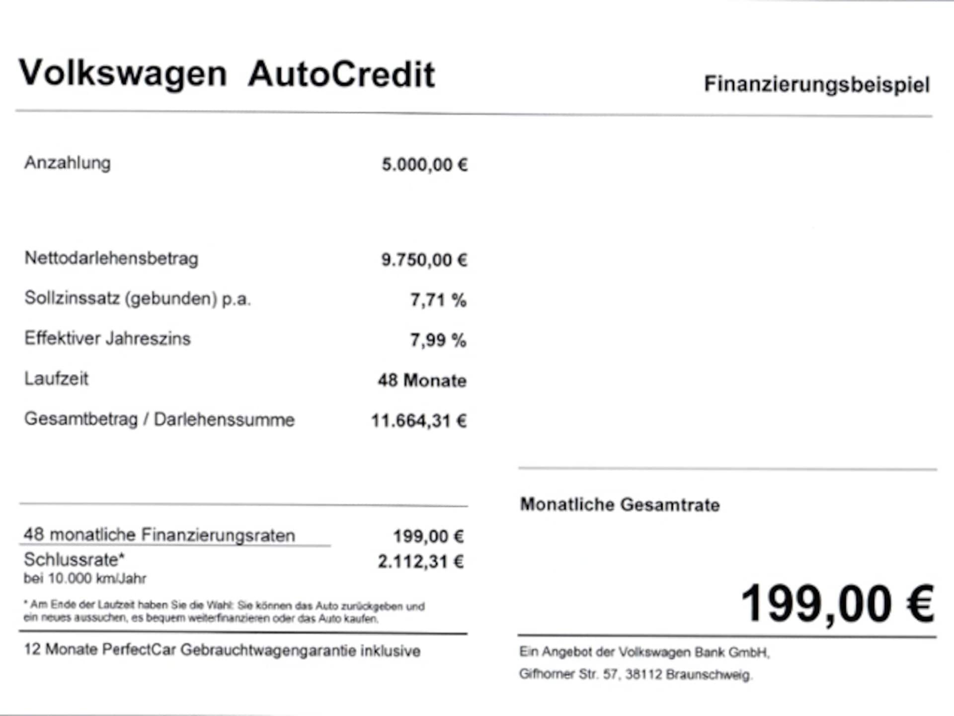 Volkswagen Golf Comfortline