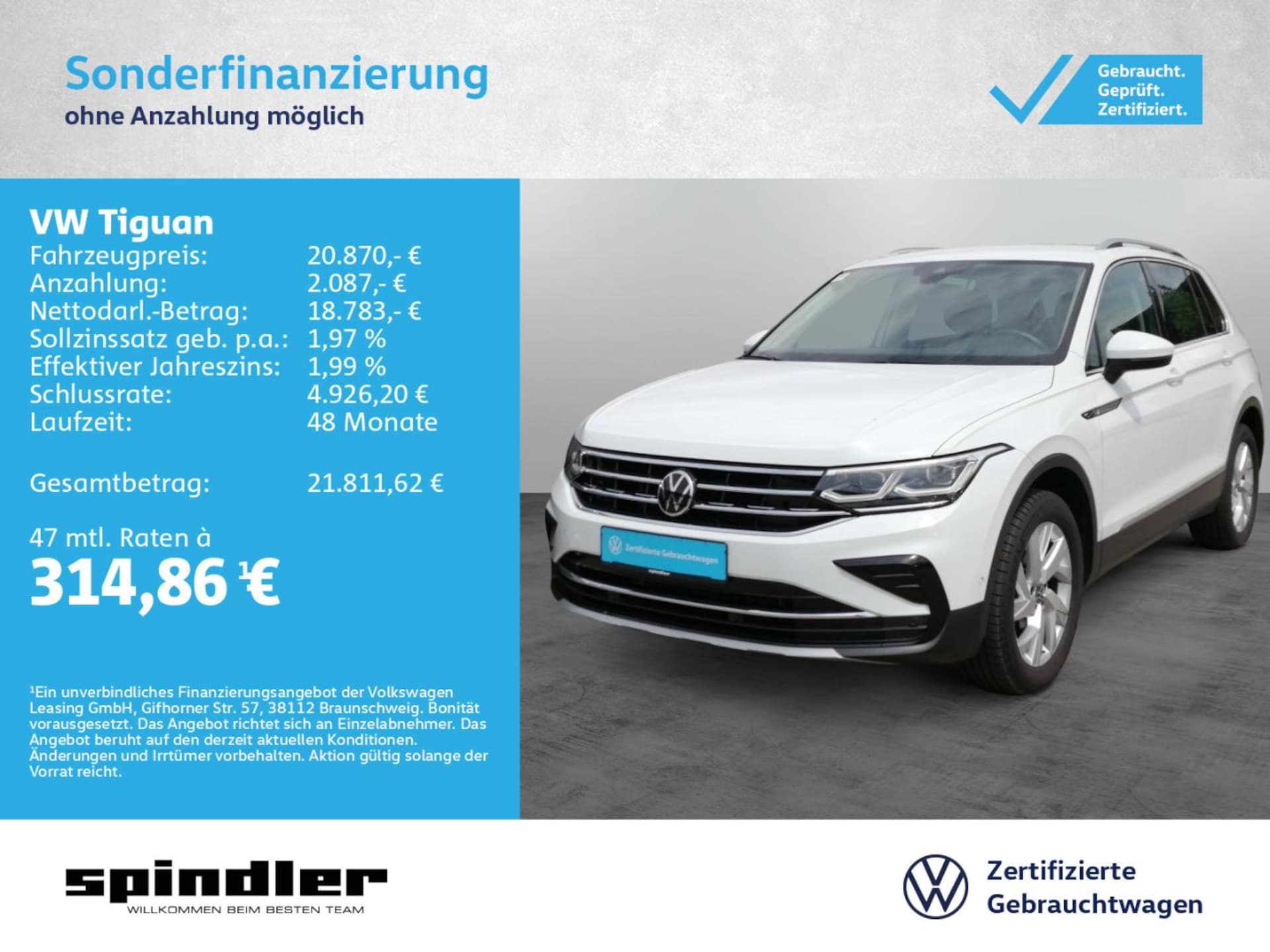 Volkswagen Tiguan Elegance