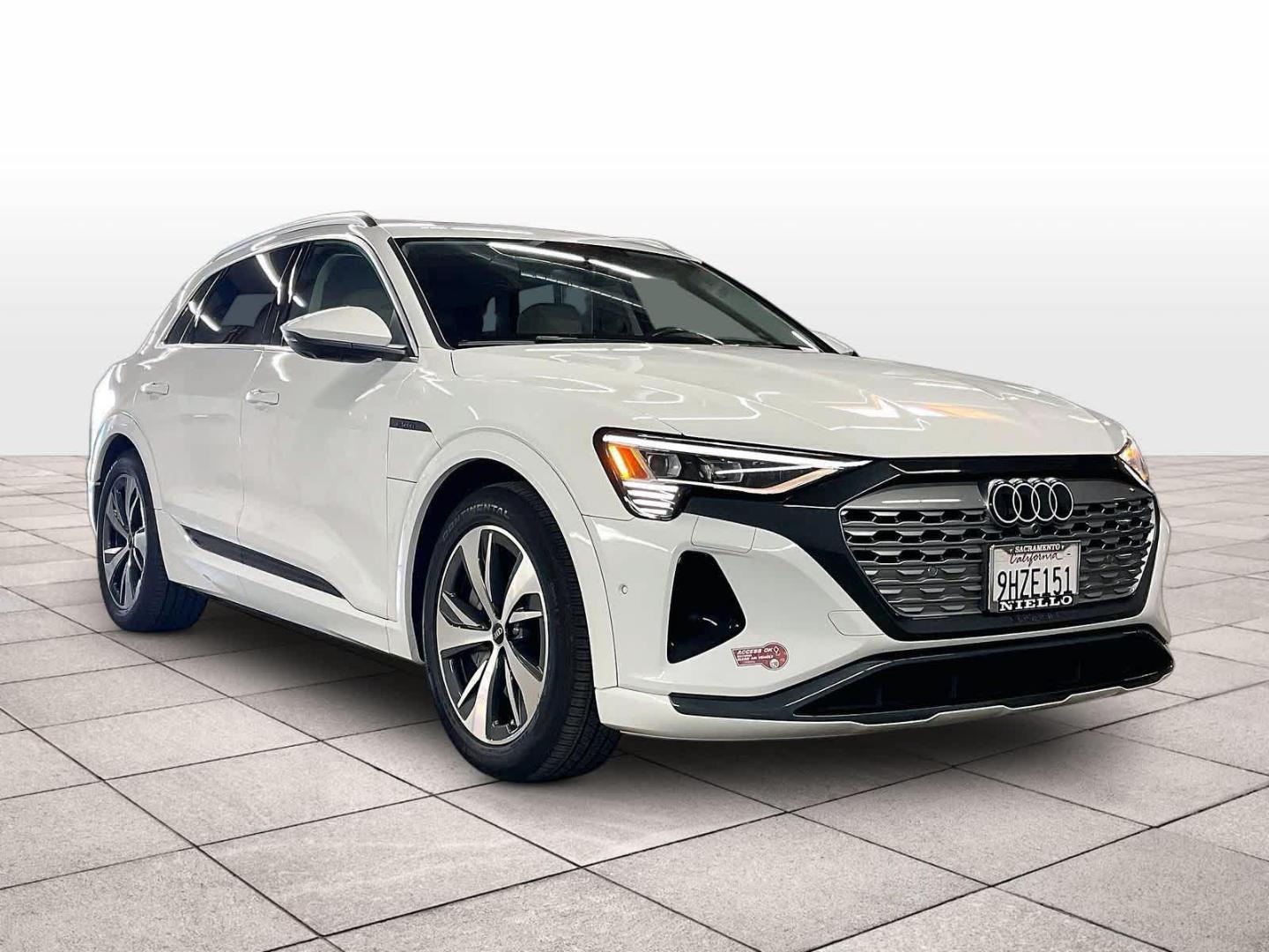 Certified 2024 Audi Q8 e-tron Premium Plus with VIN WA15AAGE2RB007649 for sale in Sacramento, CA