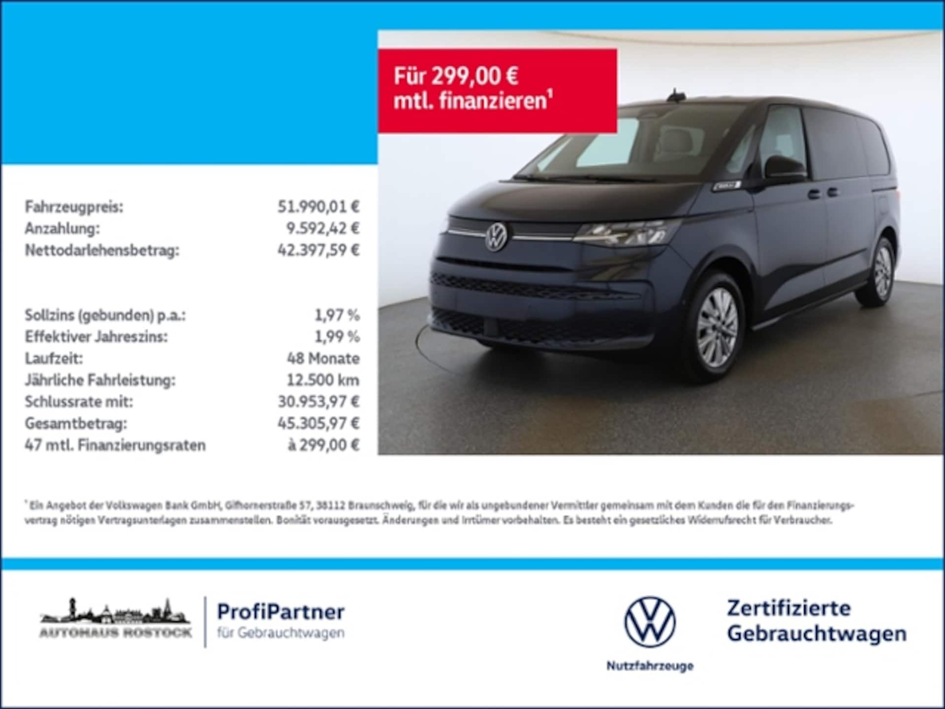 Volkswagen Multivan Life