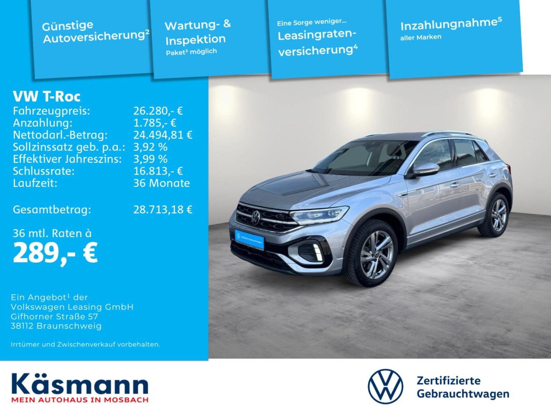 Volkswagen T-Roc R-Line