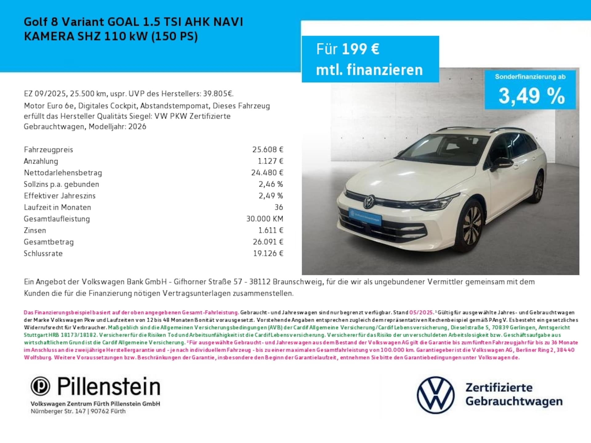 Volkswagen Golf Variant Goal