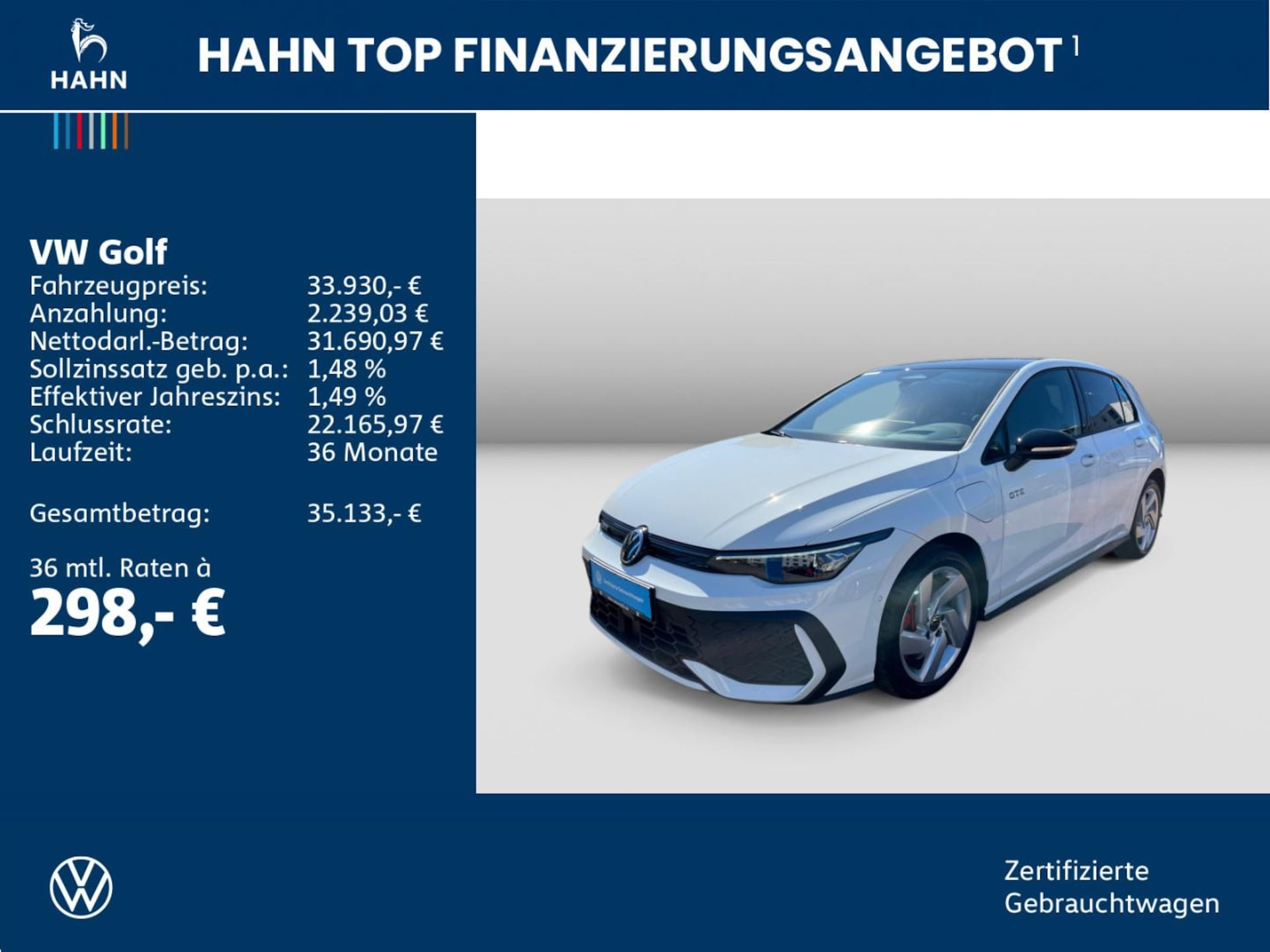 Volkswagen Golf GTE