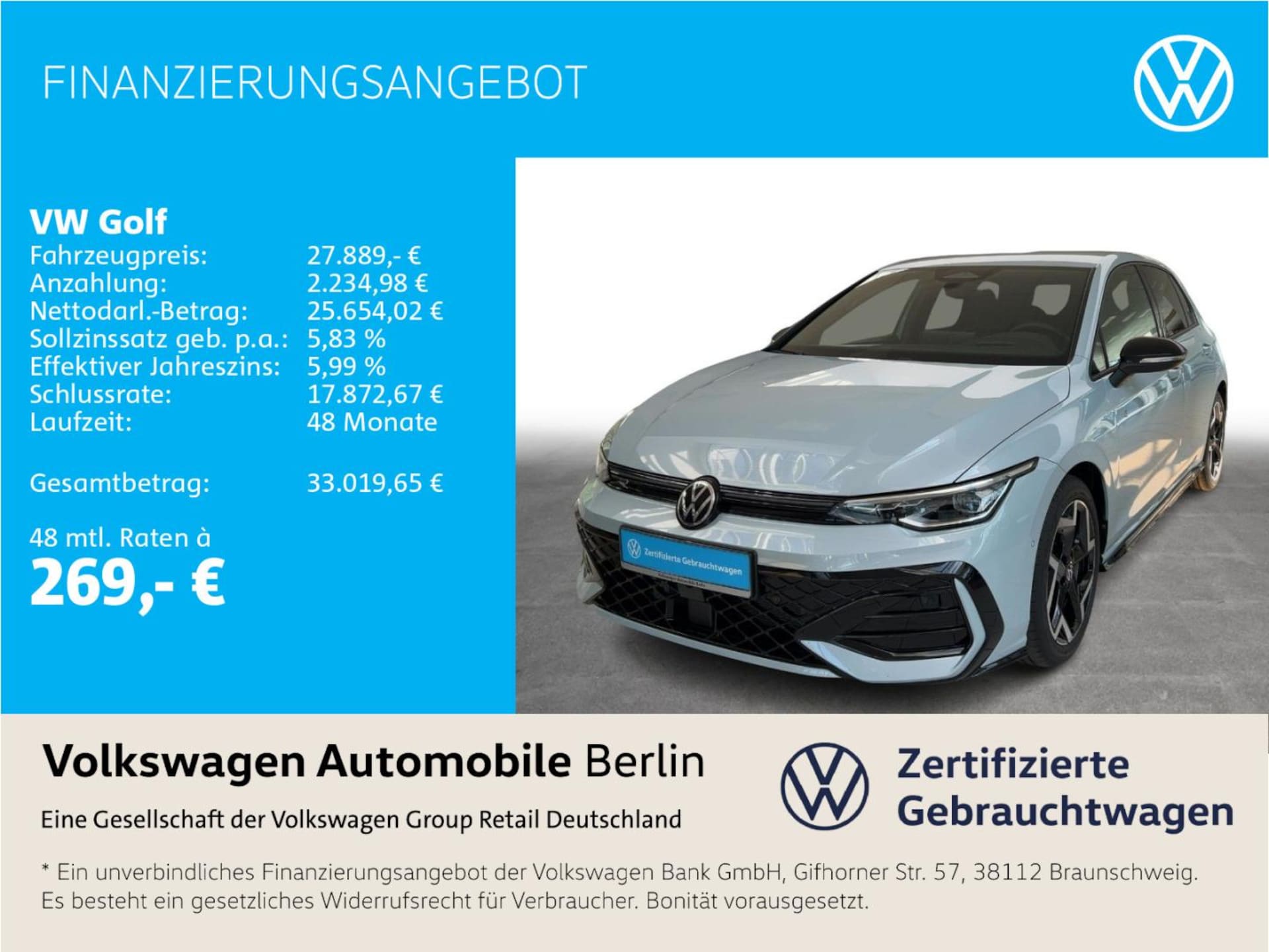 Volkswagen Golf R-Line