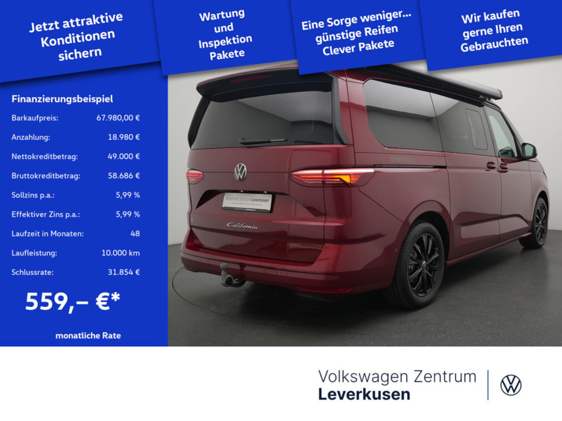 Volkswagen California Beach Camper