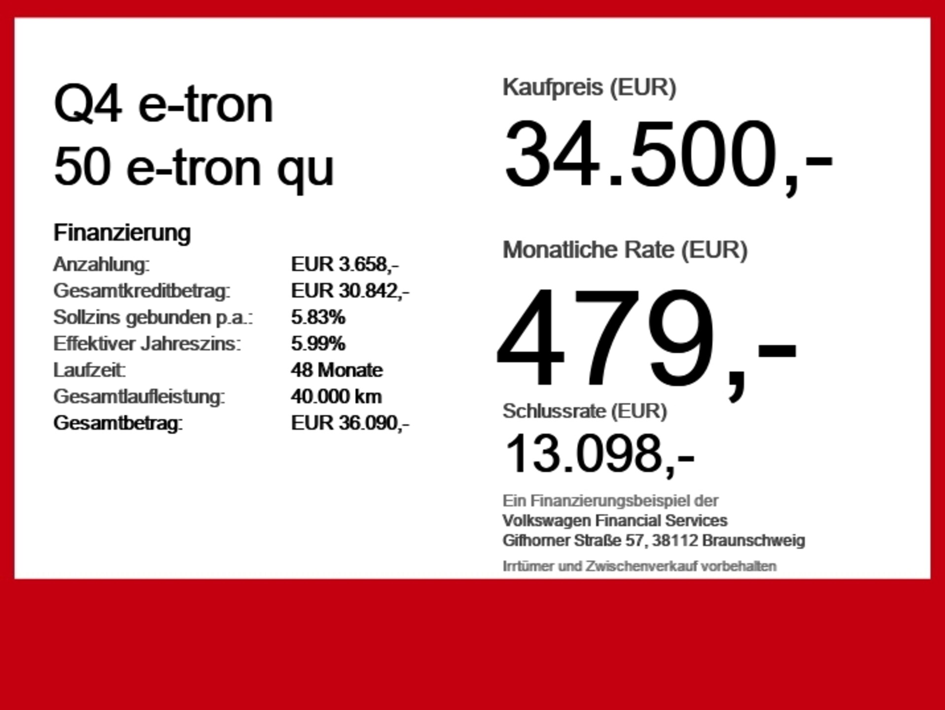 Audi Q4 e-tron