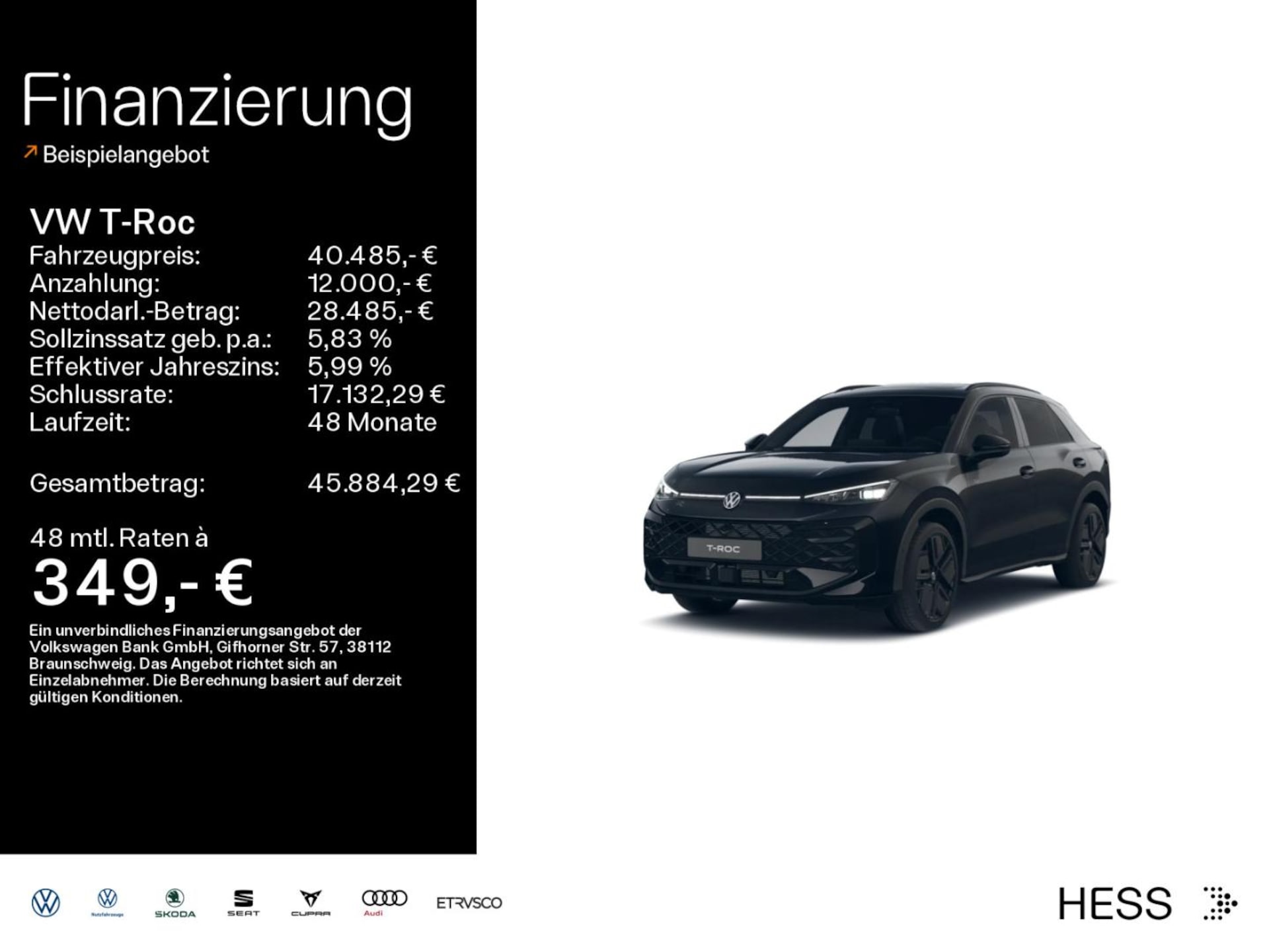 Volkswagen T-Roc R-Line