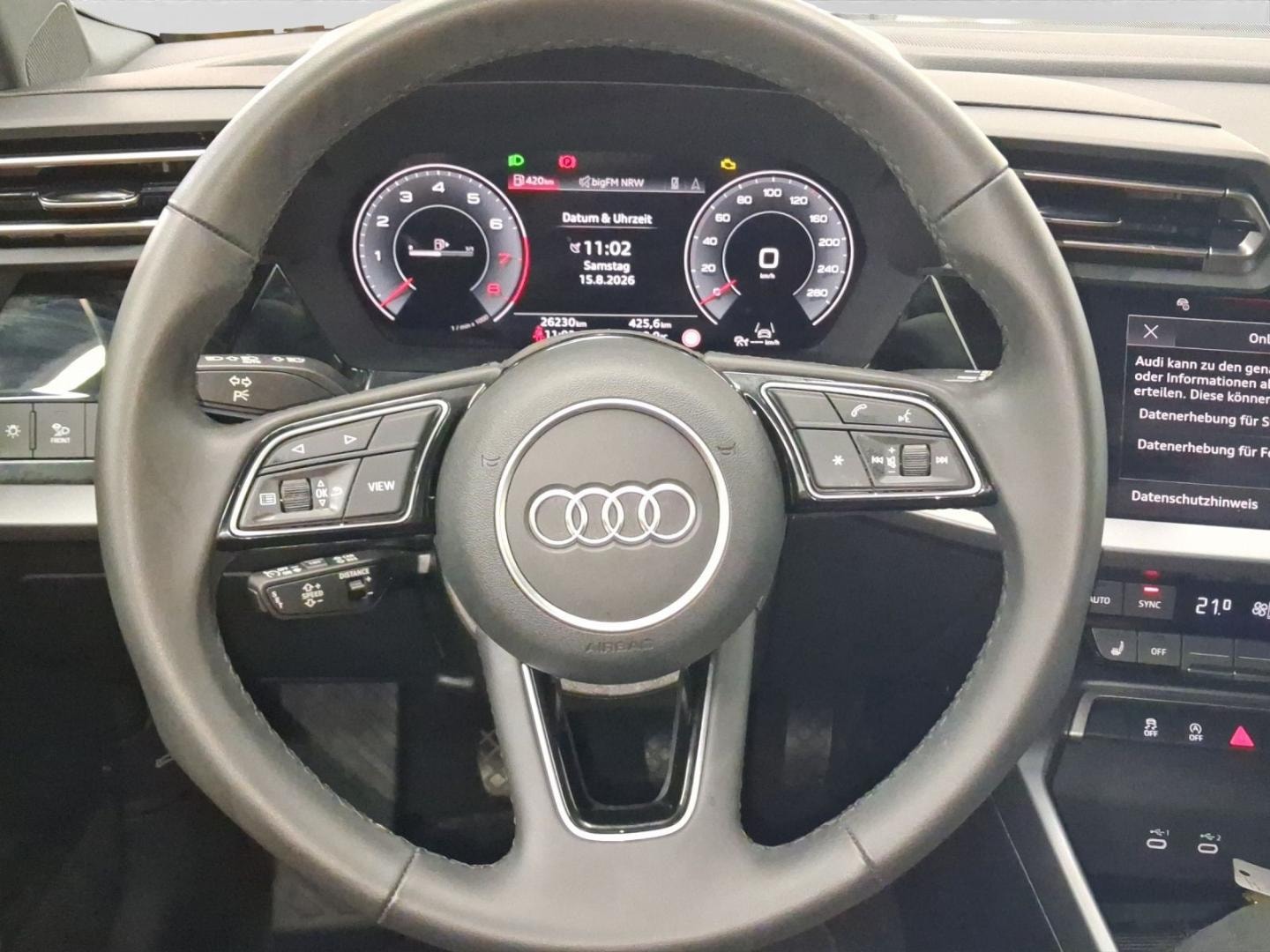 Bild über Audi A3 Sportback TFSI Schaltgetriebe - für weitere Informationen kontaktieren Sie den Audi Partner