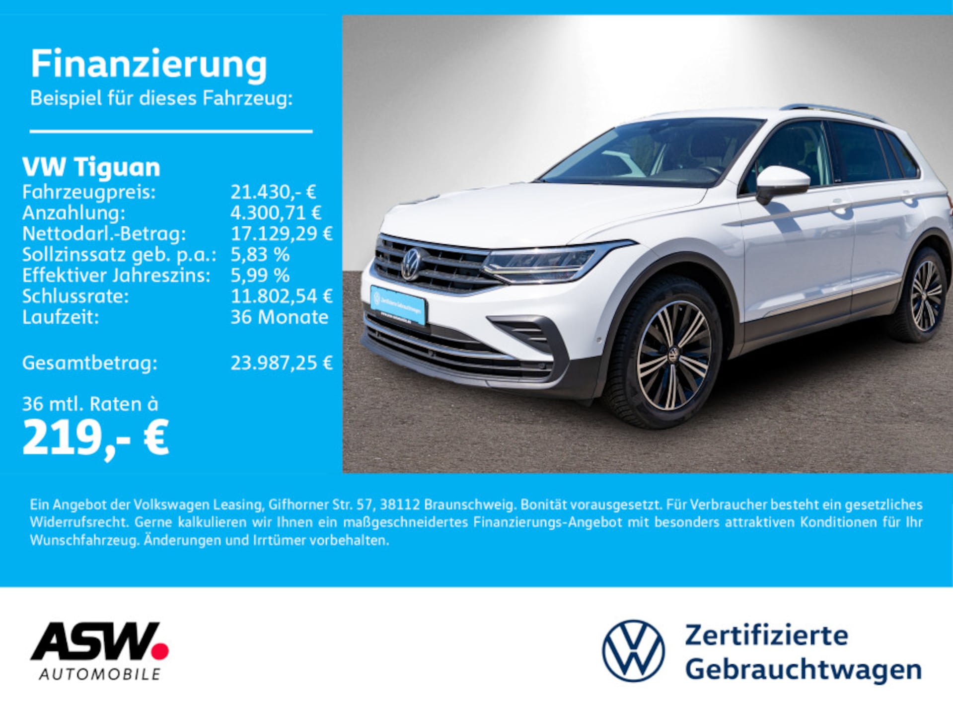 Volkswagen Tiguan Active