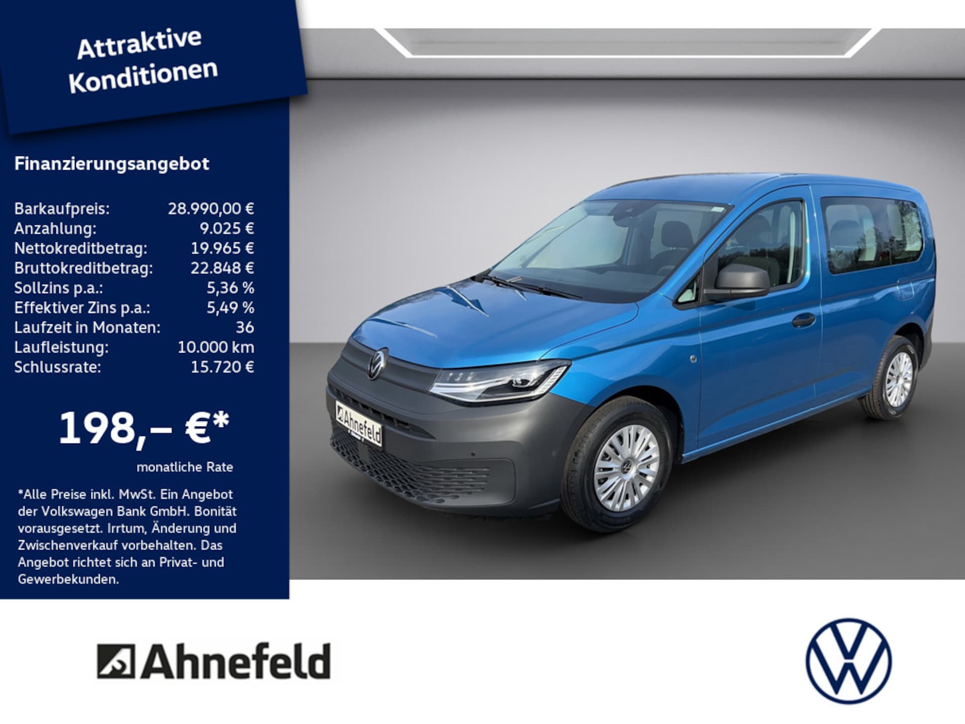 Volkswagen Caddy Kombi Basis-Modell