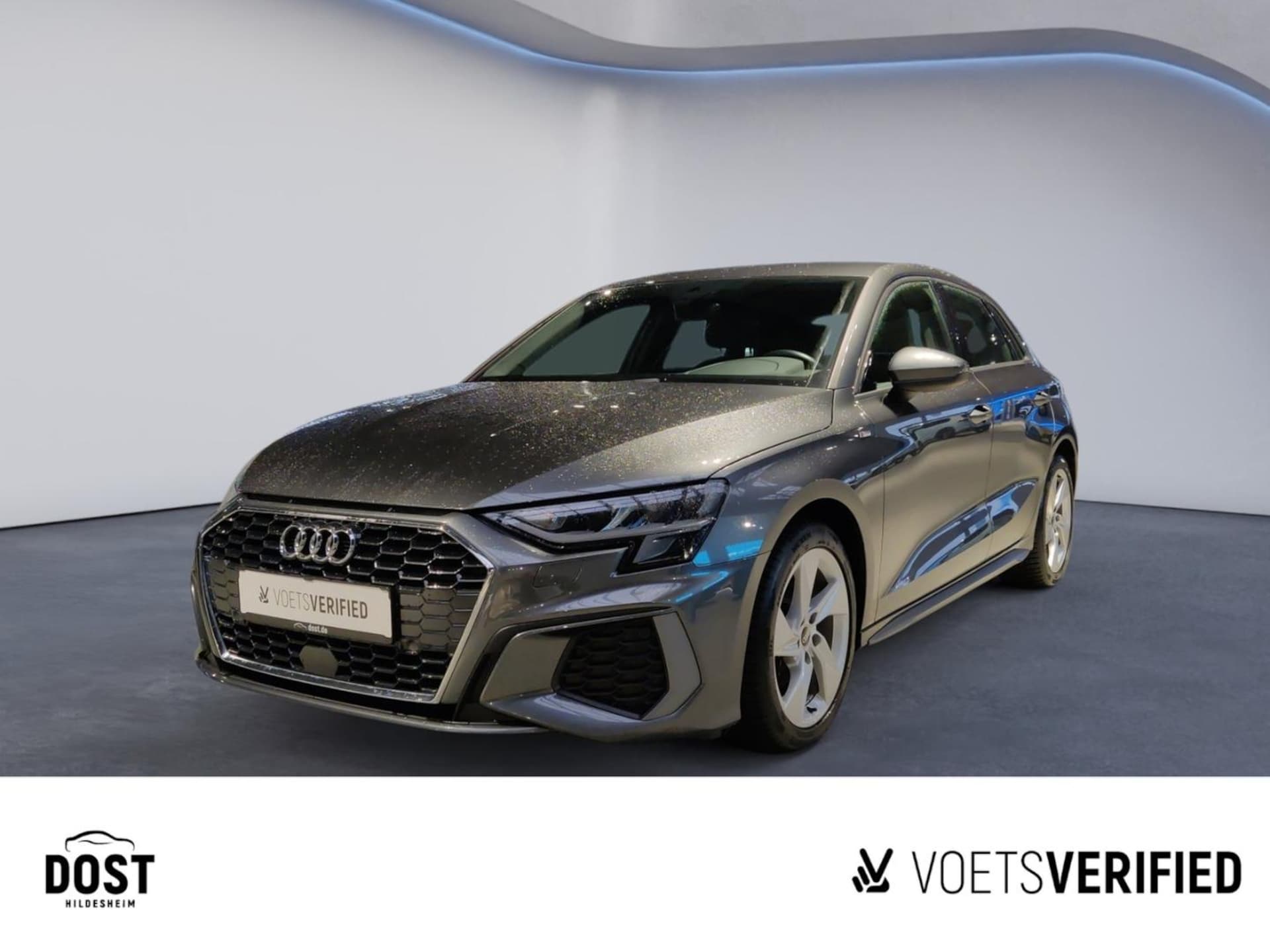 Audi A3 Sportback 2023 — S line 30 TFSI 81 kW (110 PS) Schaltgetriebe A3 Sportback 30 TFSI S-line NAVI+KAMERA+PDC+SHZ