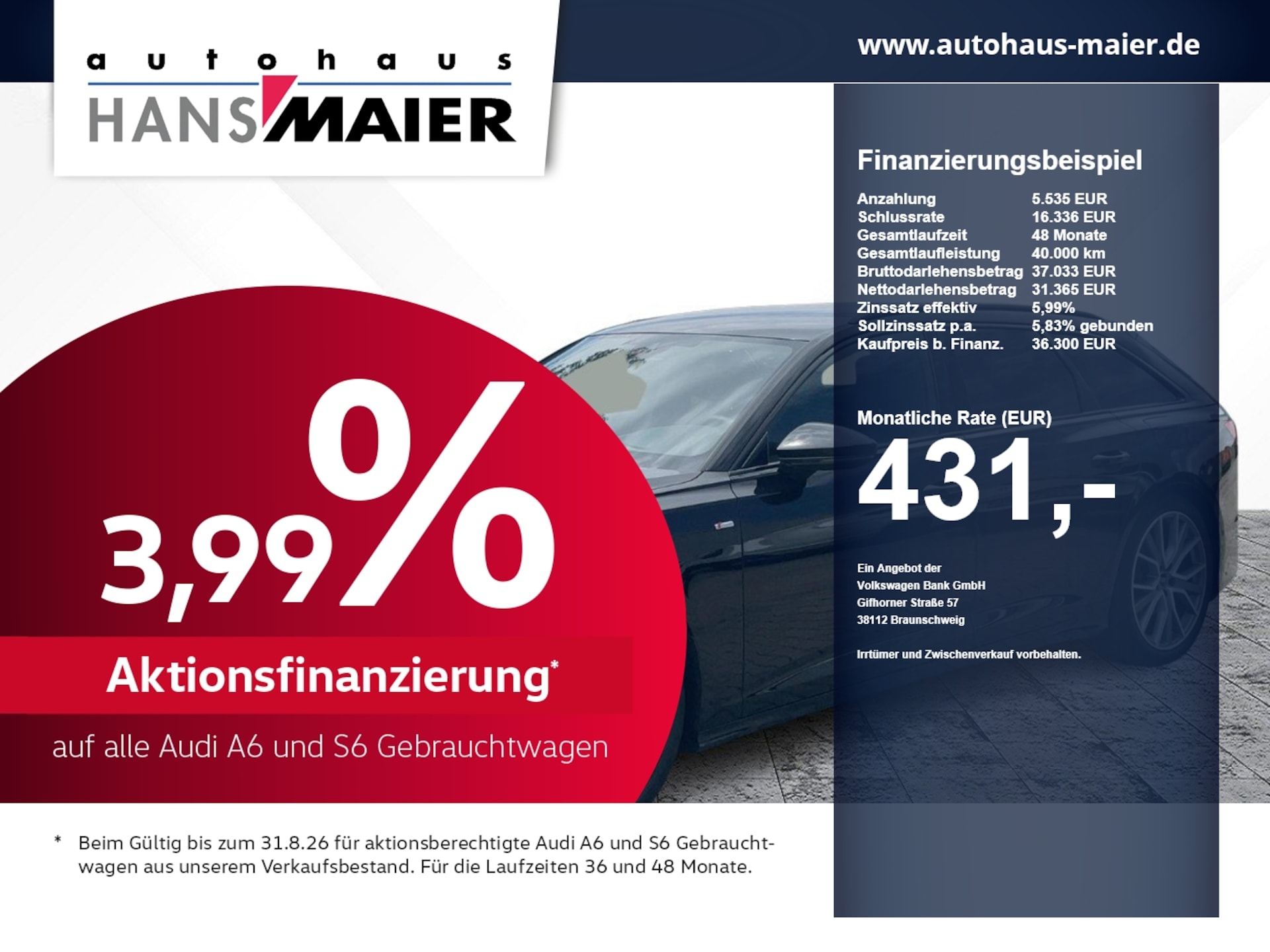 Audi A6 Avant TFSI e Sport