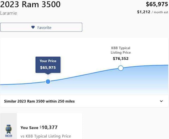 2023 RAM 3500