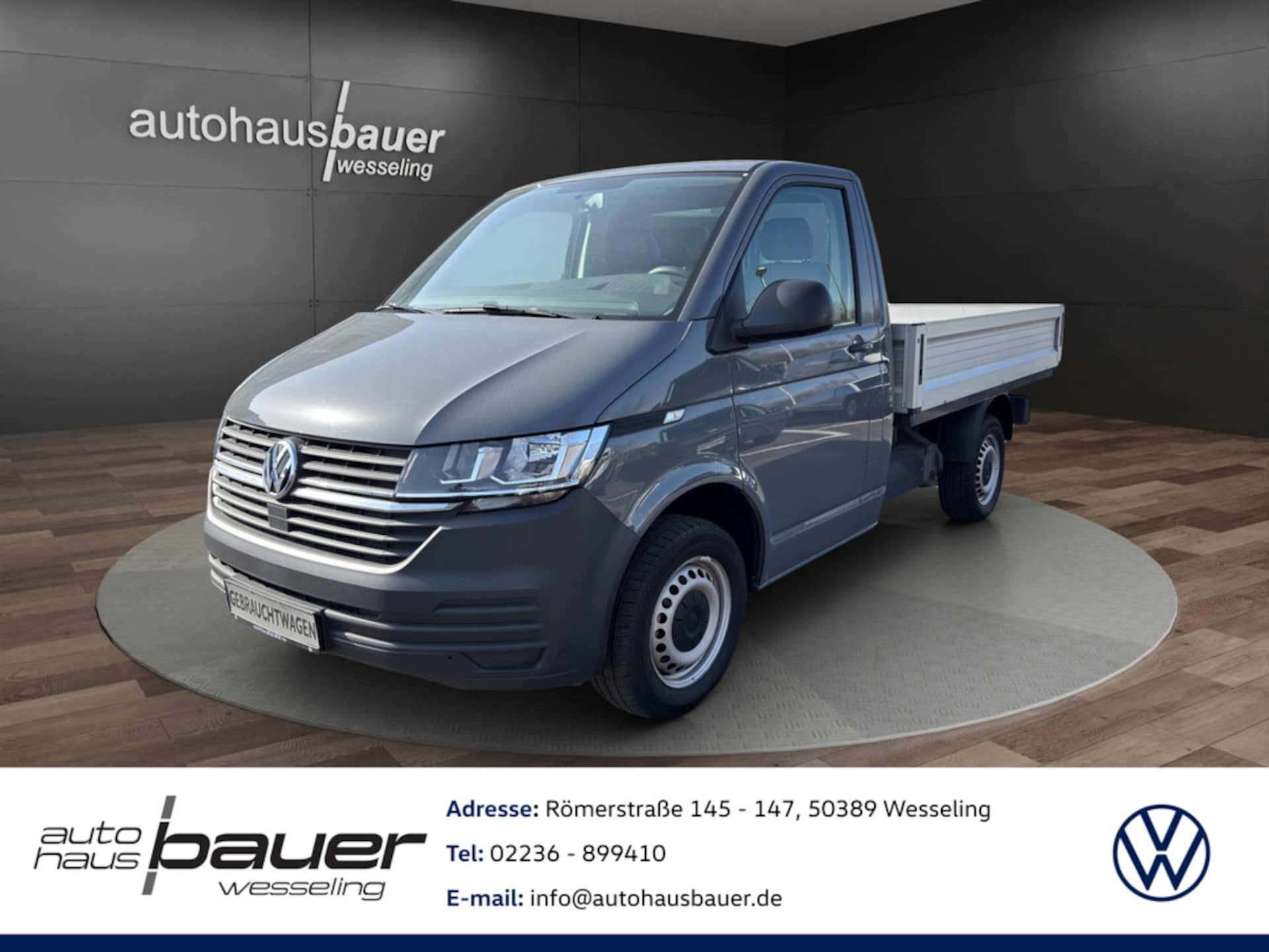 Volkswagen T6.1 Transporter Pritschenwagen Einzelkabine