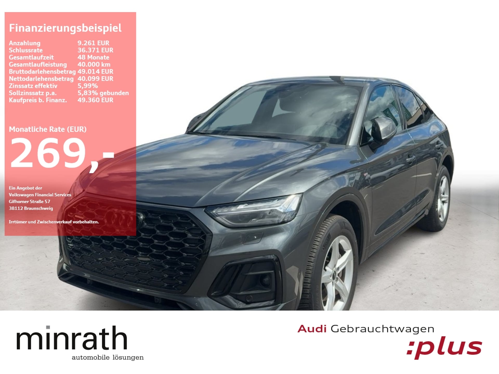 Audi Q5 Sportback S line