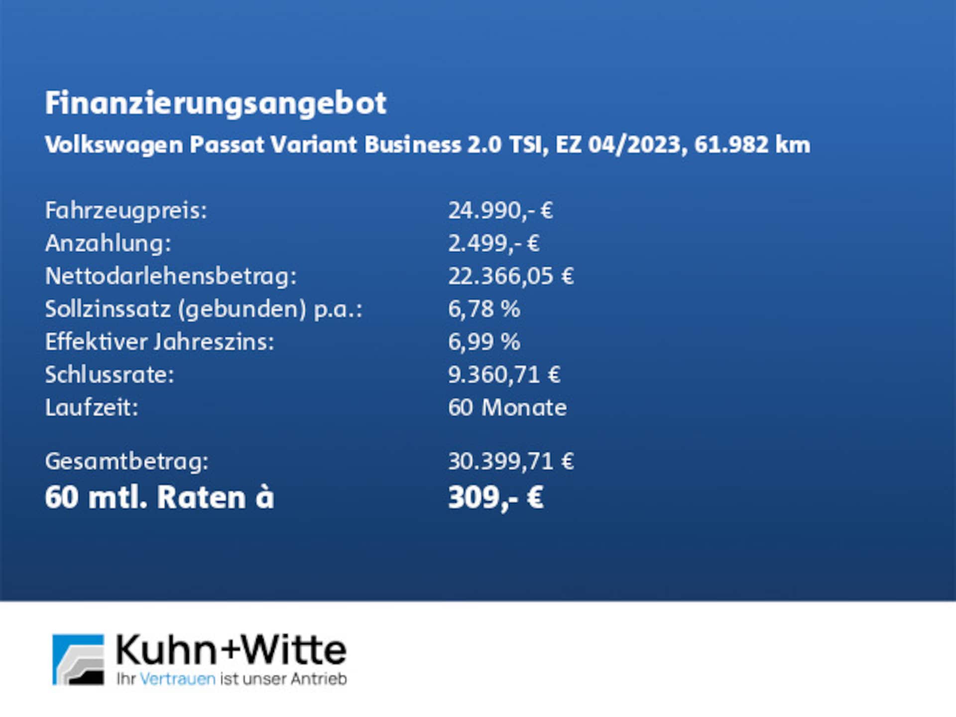 Volkswagen Passat Variant Business
