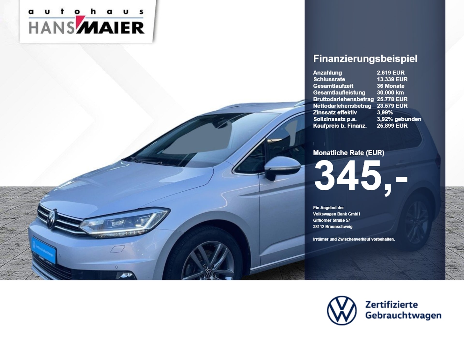 Volkswagen Touran Highline