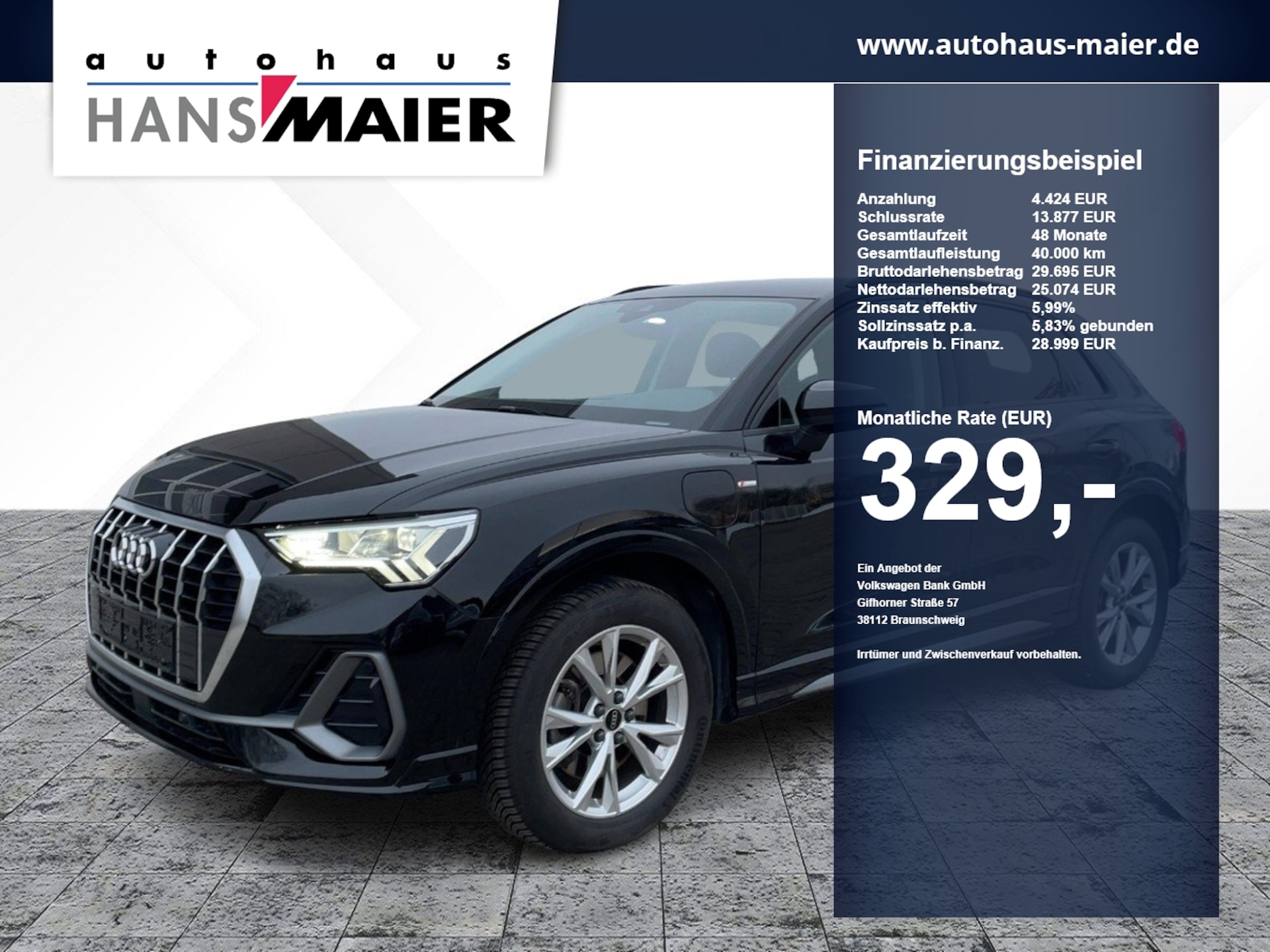 Audi Q3 TFSI e S line