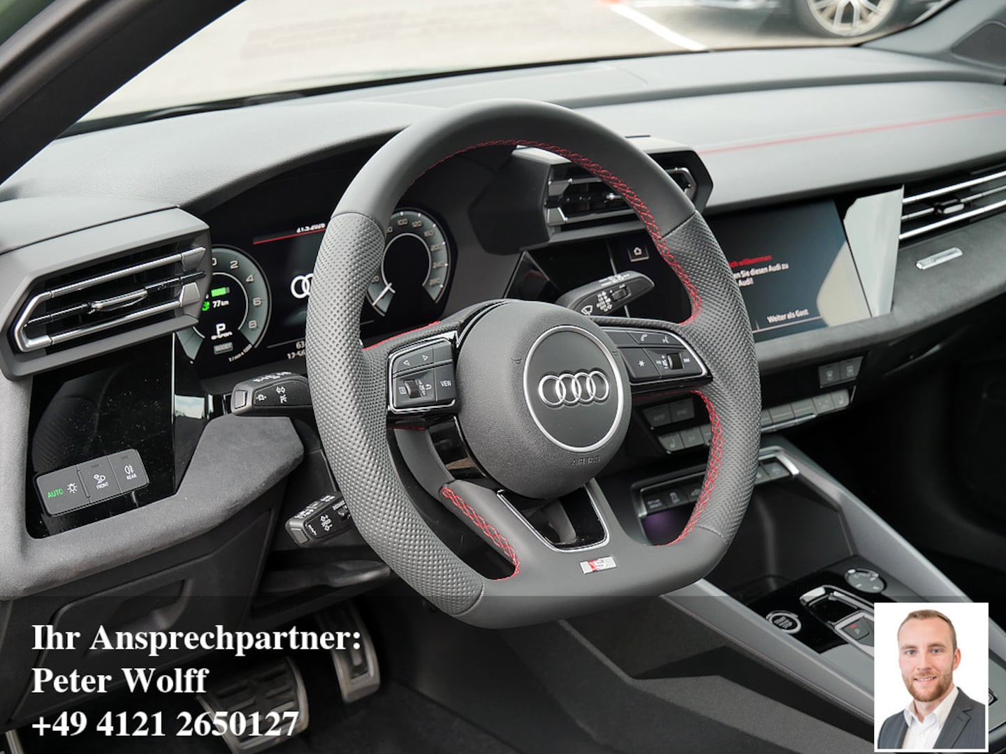 Bild über Audi A3 Sportback TFSI e TFSI e 200 kW S tronic - für weitere Informationen kontaktieren Sie den Audi Partner