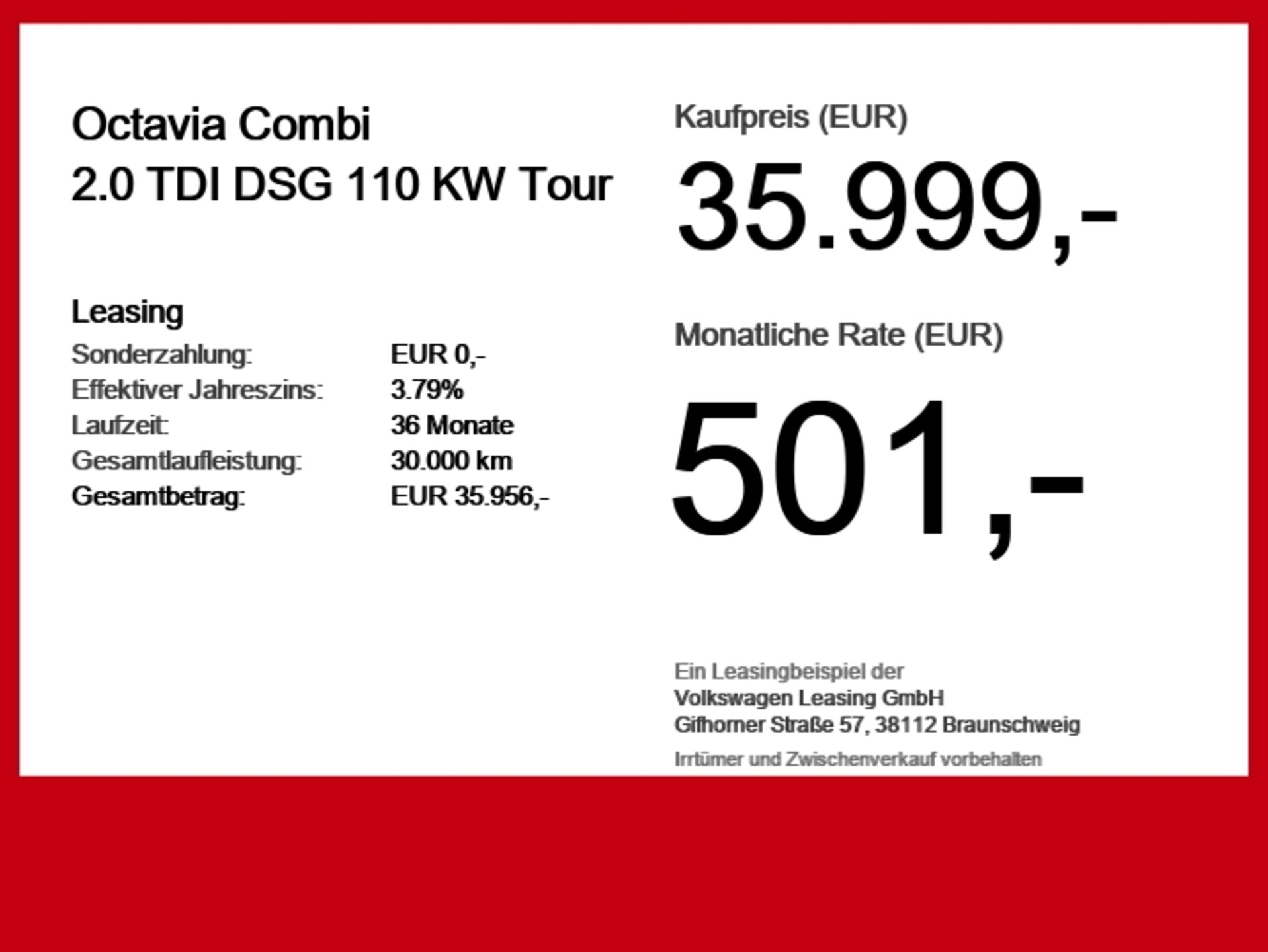 Skoda Octavia Combi Tour