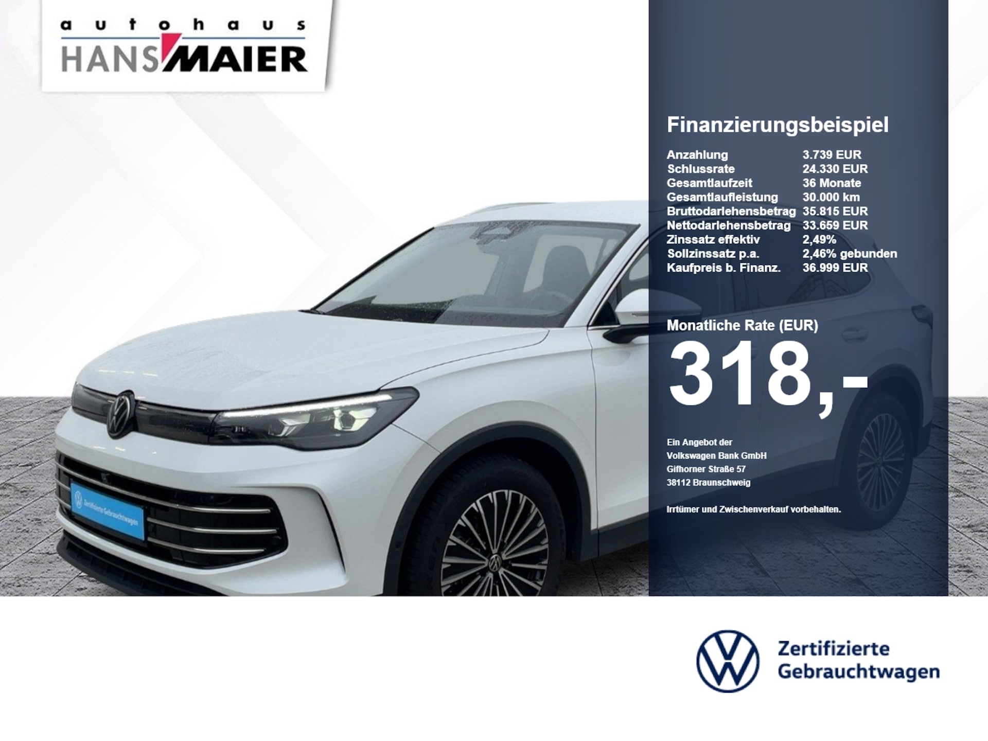 Volkswagen Tiguan Elegance