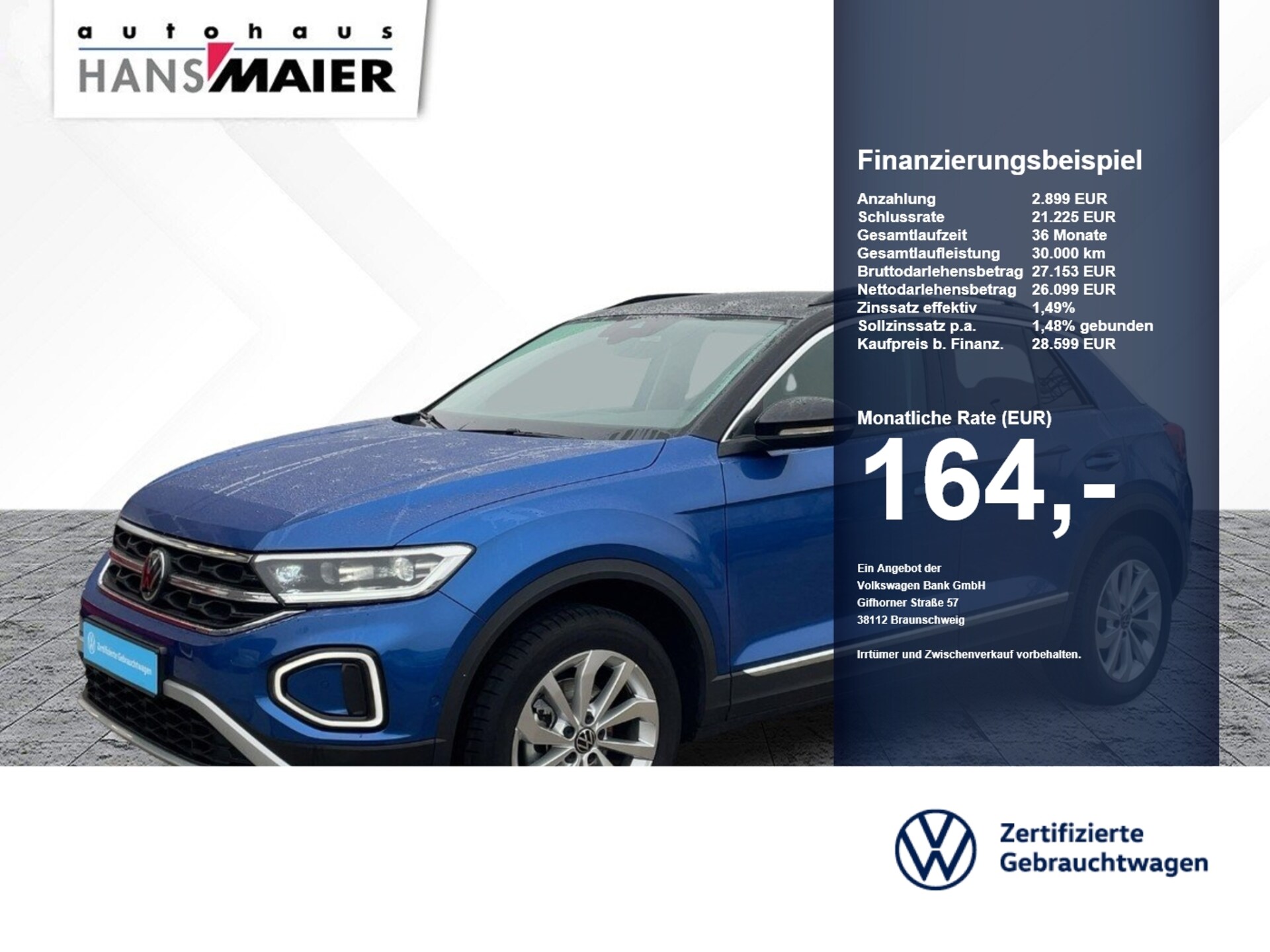 Volkswagen T-Roc Style