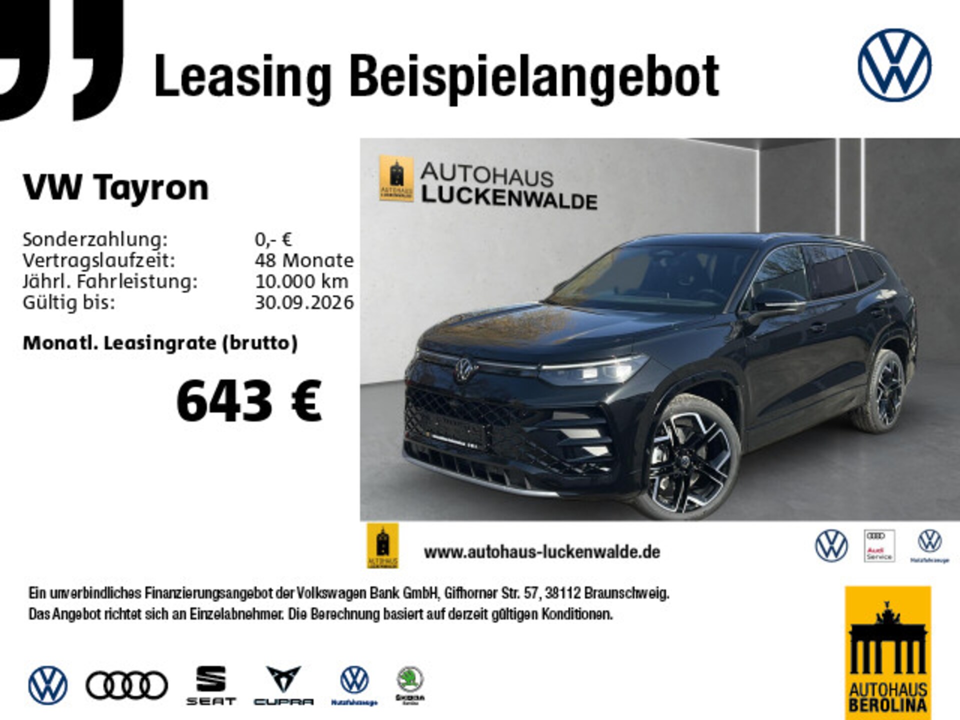 Volkswagen Tayron R-Line