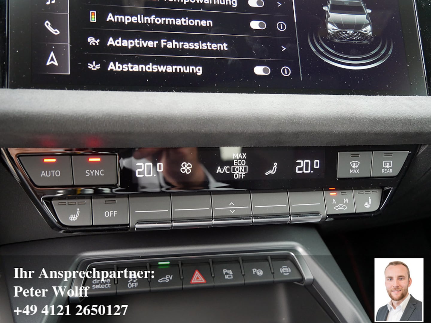 Bild über Audi A3 Sportback TFSI e TFSI e 200 kW S tronic - für weitere Informationen kontaktieren Sie den Audi Partner