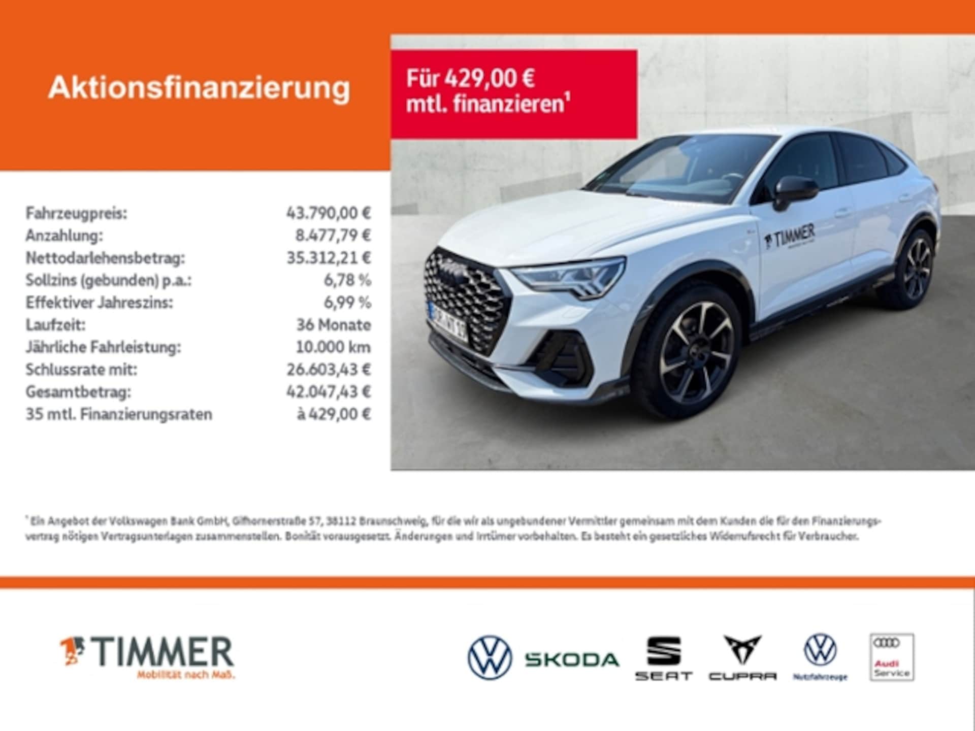 Audi Q3 Sportback S line