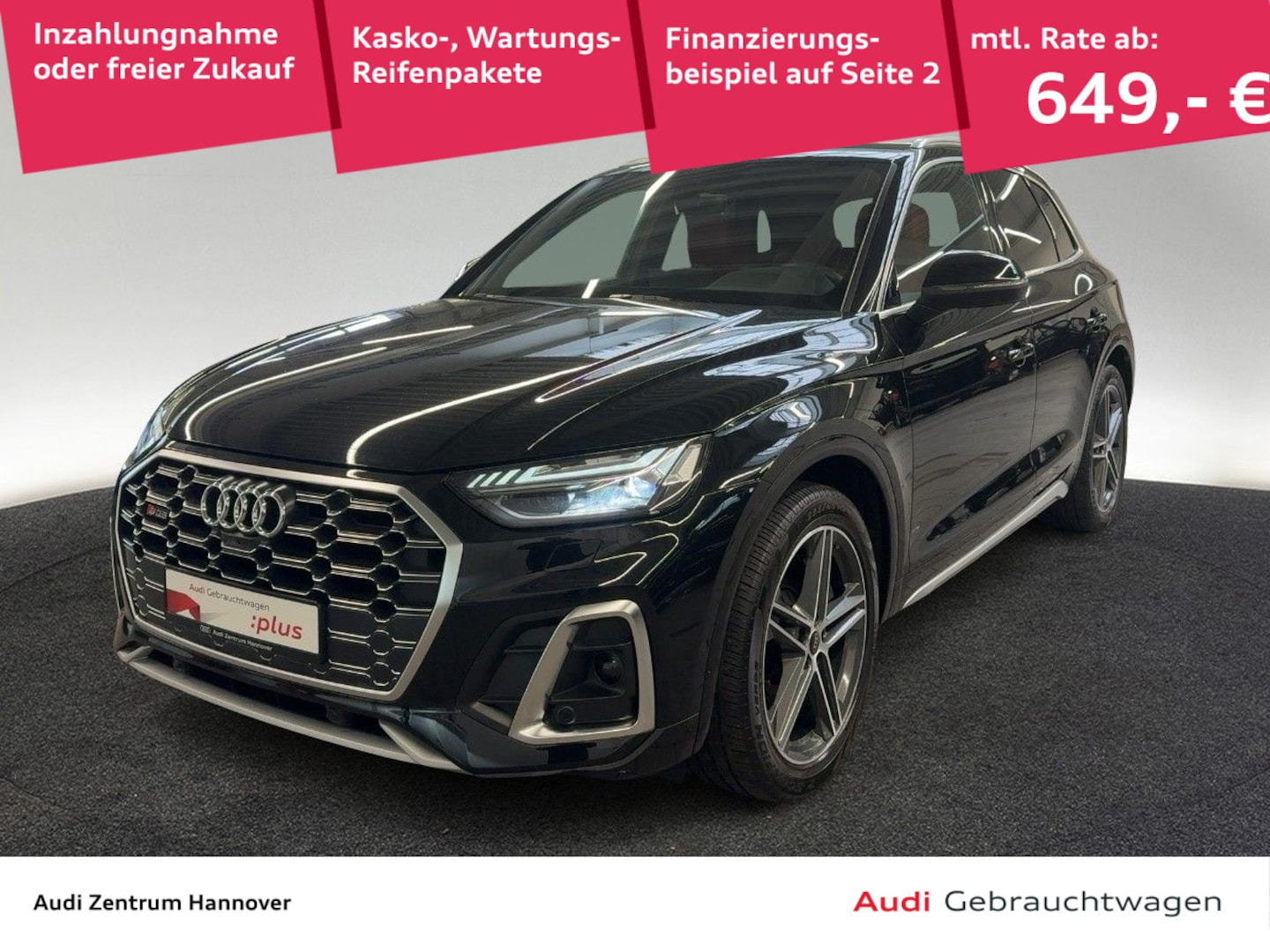 Bild über Audi SQ5 TDI tiptronic - für weitere Informationen kontaktieren Sie den Audi Partner