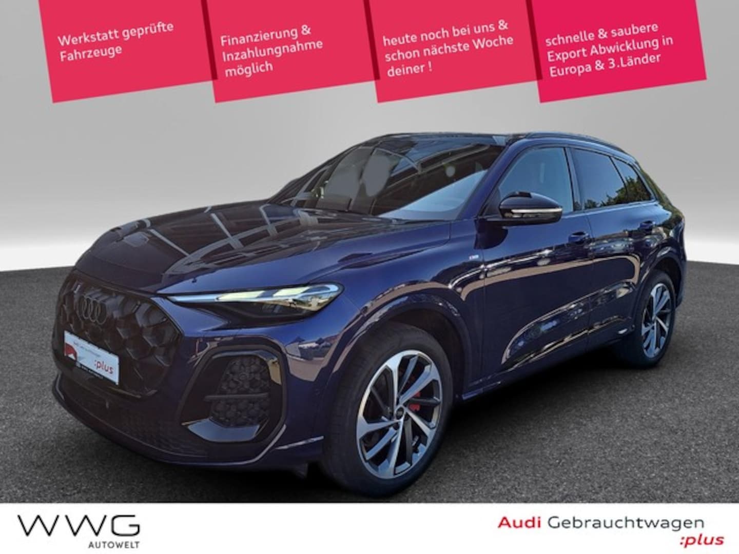 Bild über Audi Q5 SUV TFSI quattro 150 kW S tronic - für weitere Informationen kontaktieren Sie den Audi Partner