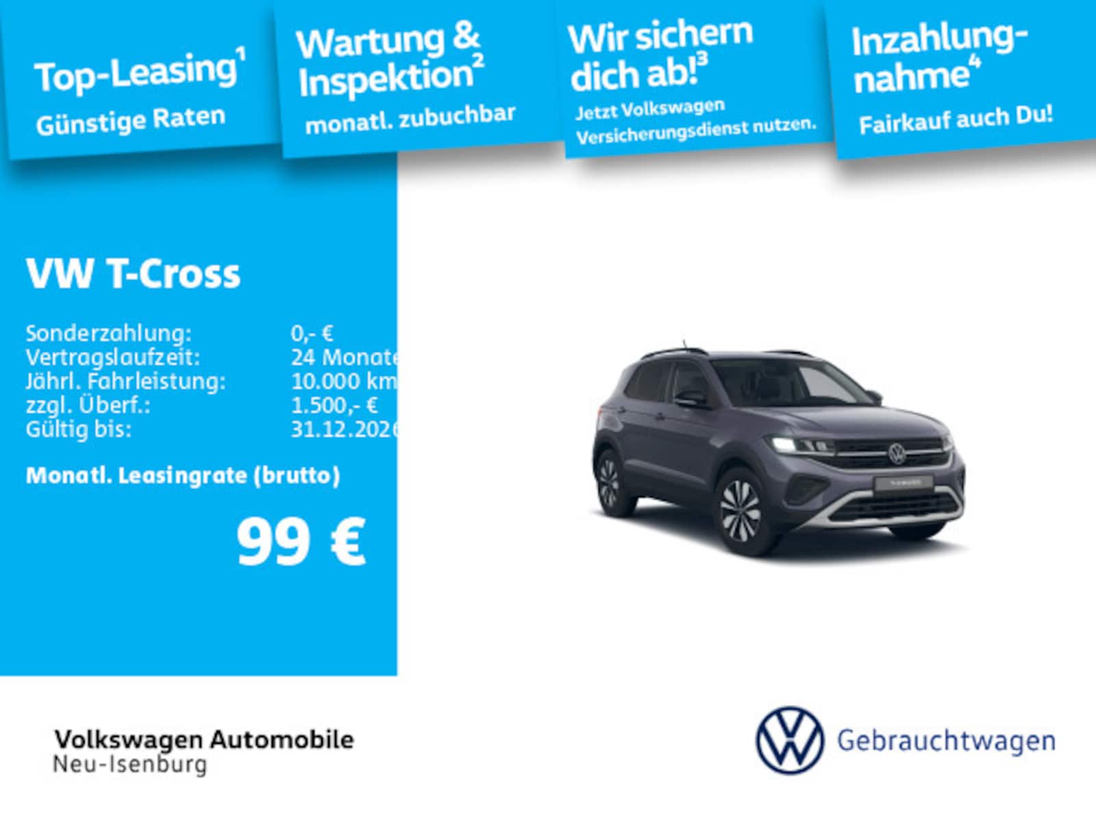 Volkswagen T-Cross – Bild 2