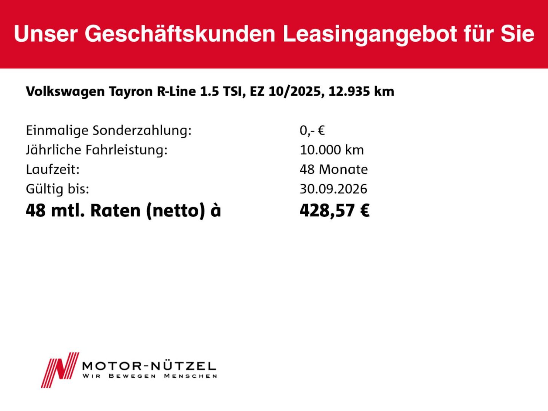 Volkswagen Tayron R-Line