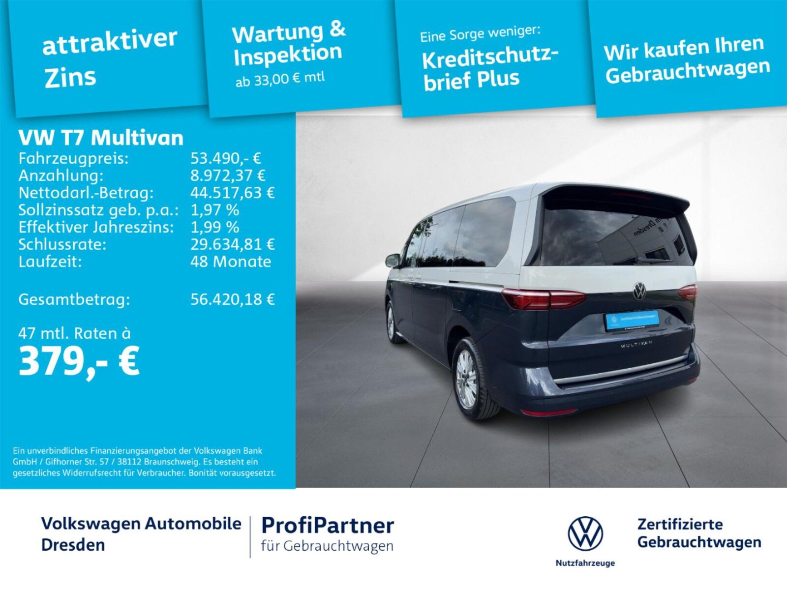 Volkswagen Multivan Langversion – Bild 2