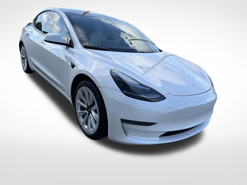 Used 2021 Tesla Model 3 Base with VIN 5YJ3E1EA5MF870016 for sale in Lakeland, FL