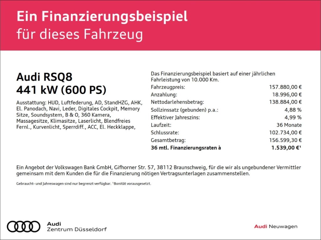 Image about Audi RS Q8 SUV TFSI quattro tiptronic