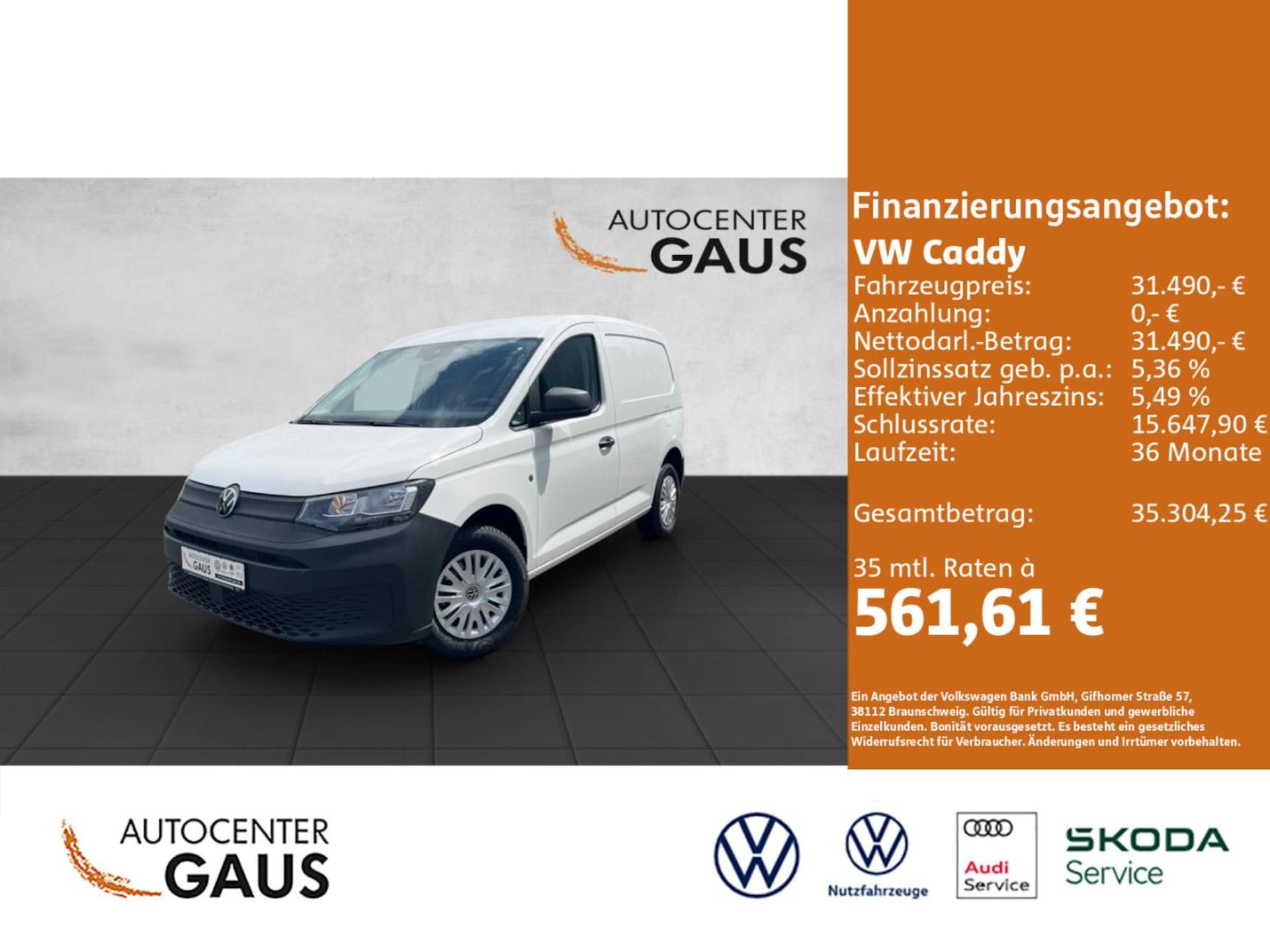 Volkswagen Caddy Cargo