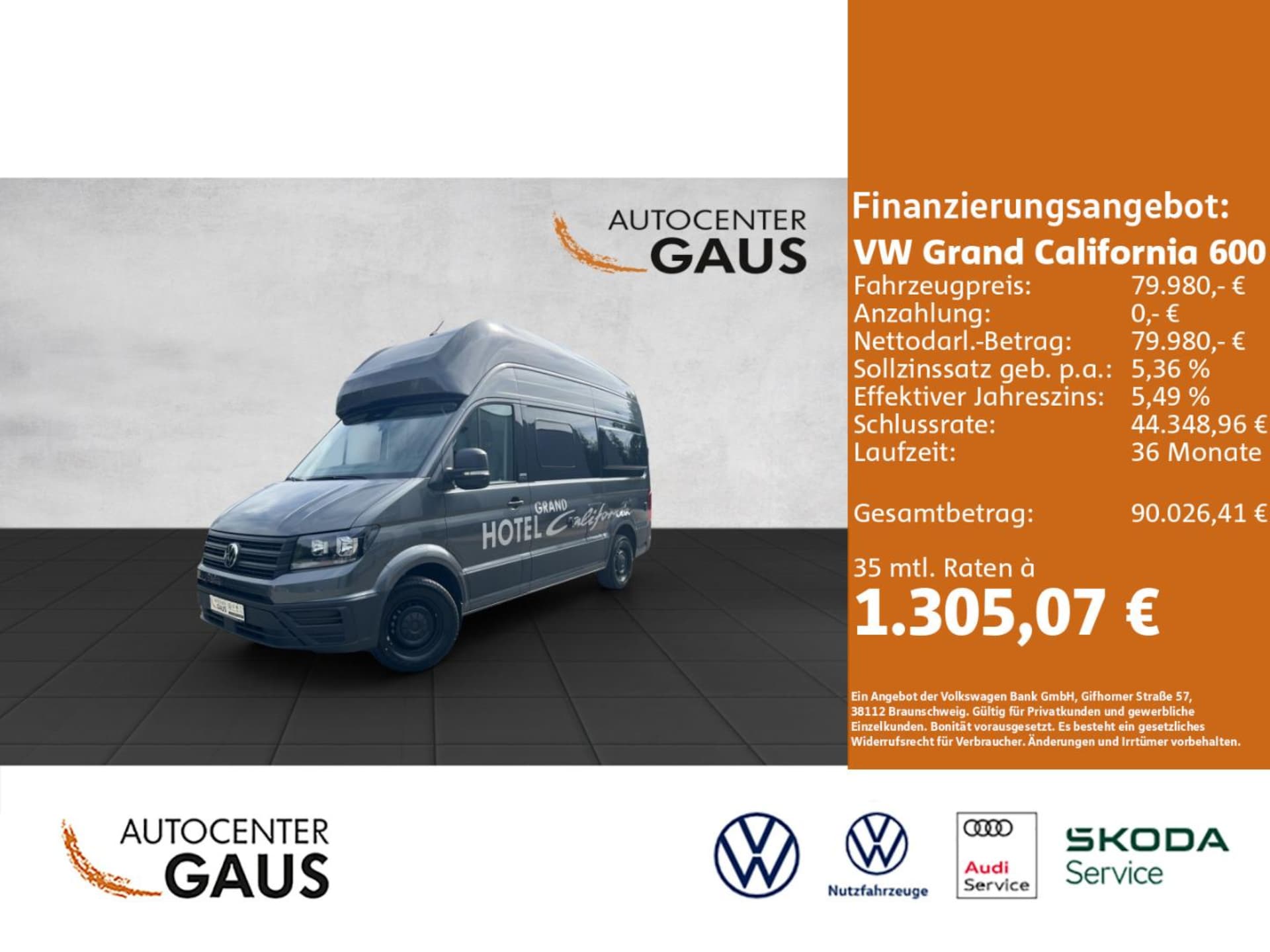 Volkswagen Grand California 600