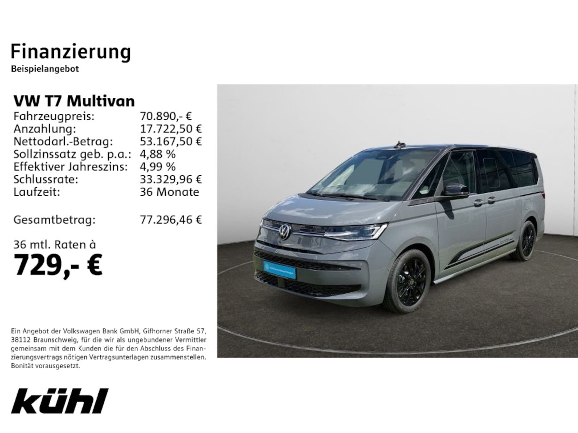 Volkswagen Multivan Langversion Life